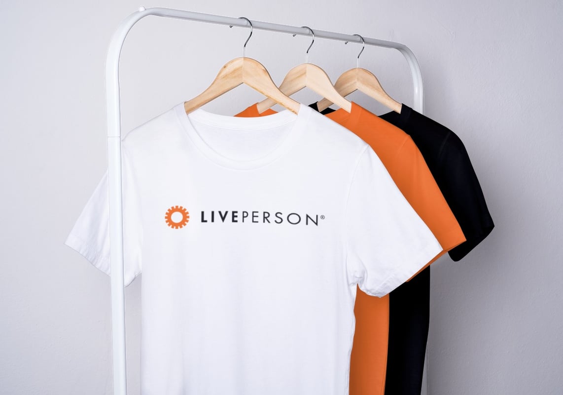 LivePerson T Shirt White